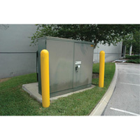 Ultra-Post Protector&reg;, 4" Dia. x 52" L, Yellow Toolneeds Inc.