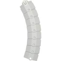 Small Ultra-Sidewinder Cable Protection System&reg; with Endcaps, 39.5" x 3" x 0.8", 2000 lbs. (1 tons) Toolneeds Inc.