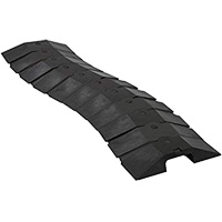 Medium Ultra-Sidewinder Cable Protection System&reg; with Endcaps, 33" x 9.8" x 1.4", 260 lbs. (0.13 tons) Toolneeds Inc.