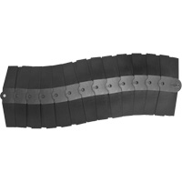 Medium Ultra-Sidewinder Cable Protection System&reg; with Endcaps, 33" x 9.8" x 1.4", 260 lbs. (0.13 tons) Toolneeds Inc.