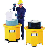 Transpalette pour Ultra-Spill Collector, 66 gal. US, Mobile Toolneeds Inc.