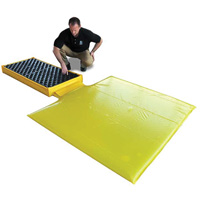 Ultra-Spill Deck flexible, &agrave; vessie, 2 barils, Capacit&eacute; de d&eacute;versement 88 gal. US, 48" x 27" x 5" Toolneeds Inc.