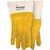 Gants de soudure robustes, Cuir fleur de ch&egrave;vre/Cuir de vache refendu, Taille Moyen Toolneeds Inc.