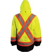 7-in-1 Jacket, Polyester, High Visibility Orange, Small Toolneeds Inc.