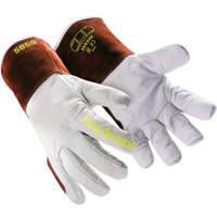 HeatArmor&reg; 5058 Welding Gloves, Grain Goatskin, Size Small/7 Toolneeds Inc.