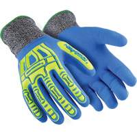 Rig Lizard&reg; Fluid 7102 Cut-Resistant Gloves, Size 5/2X-Small, 13 Gauge, Nitrile Coated, Fibreglass/HPPE Shell, ASTM ANSI Level A4 Toolneeds Inc.