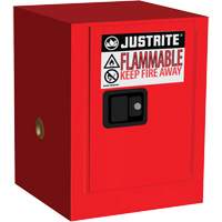 Sure-Grip&reg; EX Countertop Flammable Cabinet, 4 gal., 1 Door, 17" W x 22" H x 17" D Toolneeds Inc.