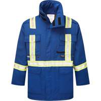 Westex&reg; DH Antistatic 6.5 oz. Flame Resistant Insulated Parka, Small, Royal Blue Toolneeds Inc.