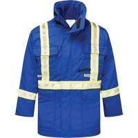 Avenger 9 oz. Flame Resistant Insulated Parka, Small, Royal Blue Toolneeds Inc.