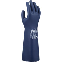 CN741 Chemical-Resistant Gloves, Size Small/7, 15" L, Nitrile, 15-mil Toolneeds Inc.