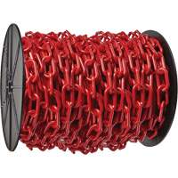 Heavy-Duty Plastic Safety Chain, Red Toolneeds Inc.