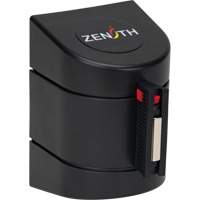 Magnetic Wall Mount Barrier with Magnetic Tape, Plastic, Magnetic Mount, 15', Black and Yellow Tape Toolneeds Inc.