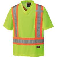 6989 Traffic Micro Mesh T-Shirt, X-Small, High Visibility Lime-Yellow Toolneeds Inc.