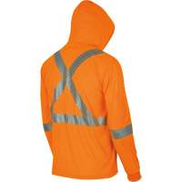 6964 Bird's-Eye Safety Hoodie, Small, High Visibility Orange Toolneeds Inc.