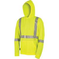 6965 Bird's-Eye Safety Hoodie, Small, High Visibility Lime-Yellow Toolneeds Inc.