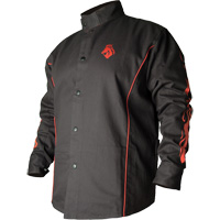 Veste de soudage BSX ignifuge profil&eacute;, Coton, Petit, Noir Toolneeds Inc.