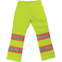 Pantalon de s&eacute;curit&eacute; isolant et extensible pour femmes, Polyester, T-petit, Jaune lime haute visibilit&eacute; Toolneeds Inc.