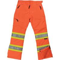 Pantalon de s&eacute;curit&eacute; isolant et extensible pour femmes, Polyester, T-petit, Orange haute visibilit&eacute; Toolneeds Inc.