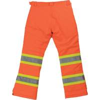 Pantalon de s&eacute;curit&eacute; isolant et extensible pour femmes, Polyester, T-petit, Orange haute visibilit&eacute; Toolneeds Inc.