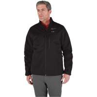Manteau chauffante M12 ToughShell avec pile, Hommes, Petit, Noir Toolneeds Inc.