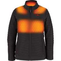 Manteau chauffant M12 Axis avec pile, Femmes, Grand, Noir Toolneeds Inc.