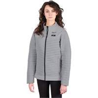 Manteau chauffant M12 Axis avec pile, Femmes, Petit, Gris Toolneeds Inc.