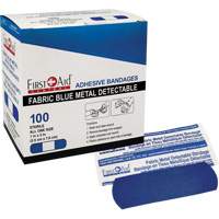 Bandages, Rectangular/Square, 3", Fabric Metal Detectable, Sterile Toolneeds Inc.