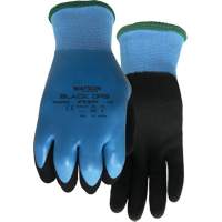 Gants hydrofuges Stealth Black Ops, Taille Petit, Calibre 15, Rev&ecirc;tement Latex de caoutchouc, Enveloppe en Fibre de verre/Polyester, ASTM ANSI niveau A4 Toolneeds Inc.