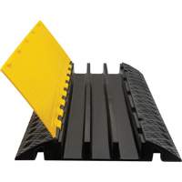 Polyurethane Cable Protector, 3 Channels, 35.43" L x 19.69" W x 3" H Toolneeds Inc.