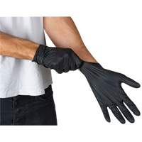 Vending Pack Disposable Gloves, Small, Nitrile, 5-mil, Powder-Free, Black, Class 2 Toolneeds Inc.
