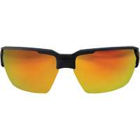 Lunettes de s&eacute;curit&eacute; Pumori, Lentille Rouge/Miroir, Anti-&eacute;gratignures, ANSI Z87+/MCEPS GL-PD 10-12/R&eacute;pond ou surpasse la norme CSA Z94.3 Toolneeds Inc.