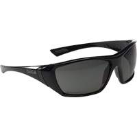 Hustler Hydrophobic Wraparound Safety Glasses, Smoke Lens, Anti-Fog/Anti-Scratch, Meets/Exceeds CSA Z94.3 Toolneeds Inc.
