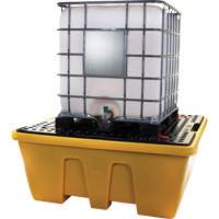 IBC Spill Pallet, 333 US gal. Spill Capacity, 66" x 66" x 27.5" Toolneeds Inc.