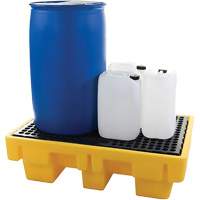 2-Drum Spill Pallet, 61 US gal. Spill Capacity, 51.5" x 36" x 15" Toolneeds Inc.