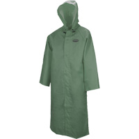851 Hurricane Long Coat with Detachable Hood, Small, Green Toolneeds Inc.