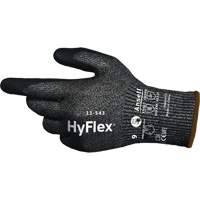 HyFlex&reg; 11-543 Cut Resistant Gloves, Size 6, 13 Gauge, Nitrile Coated, Nylon/Stainless Steel/HPPE/Spandex Shell, ASTM ANSI Level A7/EN 388 Level F Toolneeds Inc.