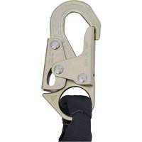 SA-5200-2.5 Shock Absorbing Lanyard, 2.5', Snap Hook Center, Snap Hook Leg Ends, Polyester Toolneeds Inc.