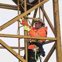 SA-54022-4 Shock Absorbing Lanyard, 4', Form Hook Center, Snap Hook Leg Ends, Polyester Toolneeds Inc.