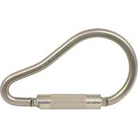 CP-04011-1 Zinc Plated Carabiner with 2" Gate Opening, Steel Toolneeds Inc.