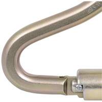 CP-04011-1 Zinc Plated Carabiner with 2" Gate Opening, Steel Toolneeds Inc.