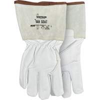 Gants r&eacute;sistant &agrave; la coupe et &agrave; l'arc &eacute;lectrique Van Goat 549, Taille Moyen, Enveloppe en Cutshield/Para-aramide/Polyester/Acier inoxydable/Ch&egrave;vre, ASTM ANSI niveau A6/EN 388 niveau F Toolneeds Inc.