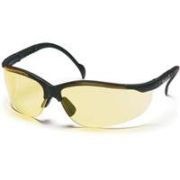 Venture II&reg; Half-Frame Safety Glasses, Amber Lens, ANSI Z87+/MCEPS GL-PD 10-12/Meets/Exceeds CSA Z94.3 Toolneeds Inc.