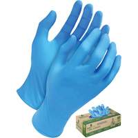 Tri-Polymer Disposable Gloves, Small, Polyethylene, 5-mil, Powder-Free, Blue Toolneeds Inc.