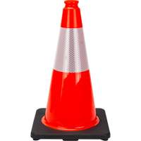 Premium Traffic Cone, 18", Orange, 6" Reflective Collar(s) Toolneeds Inc.
