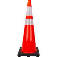 Premium Traffic Cone, 36", Orange, 4" & 6" Reflective Collar(s) Toolneeds Inc.
