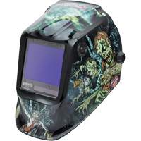 VIKING 3350 Zombie Welding Helmet, 3.74" L x 3.34" W View Area, 5 - 13 Shade Range Toolneeds Inc.