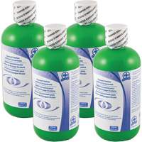 Additive to Preserve Water in Self-Contained Emergency Eye Wash Stations, Canada, 4 Pack, 8 oz. Toolneeds Inc.