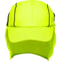 Cooling Hat with Neck Shade, Hi-Vis Lime Toolneeds Inc.