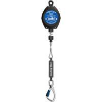 Self-Retracting Lifeline, 20', Galvanized Steel, Swivel Toolneeds Inc.