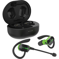 Black & Green UltraComm Aware Bluetooth Earbuds Toolneeds Inc.